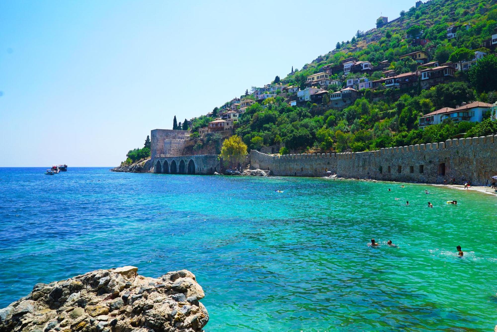 Erguen Otel Alanya Esterno foto